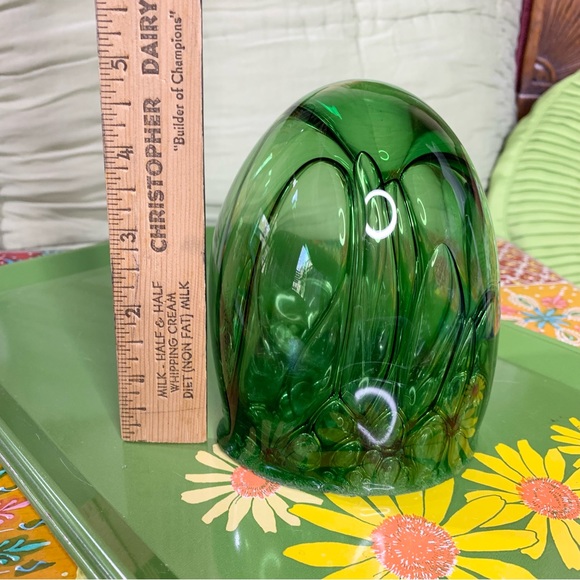 Green Art Glass Bubble - Picture 6 of 7